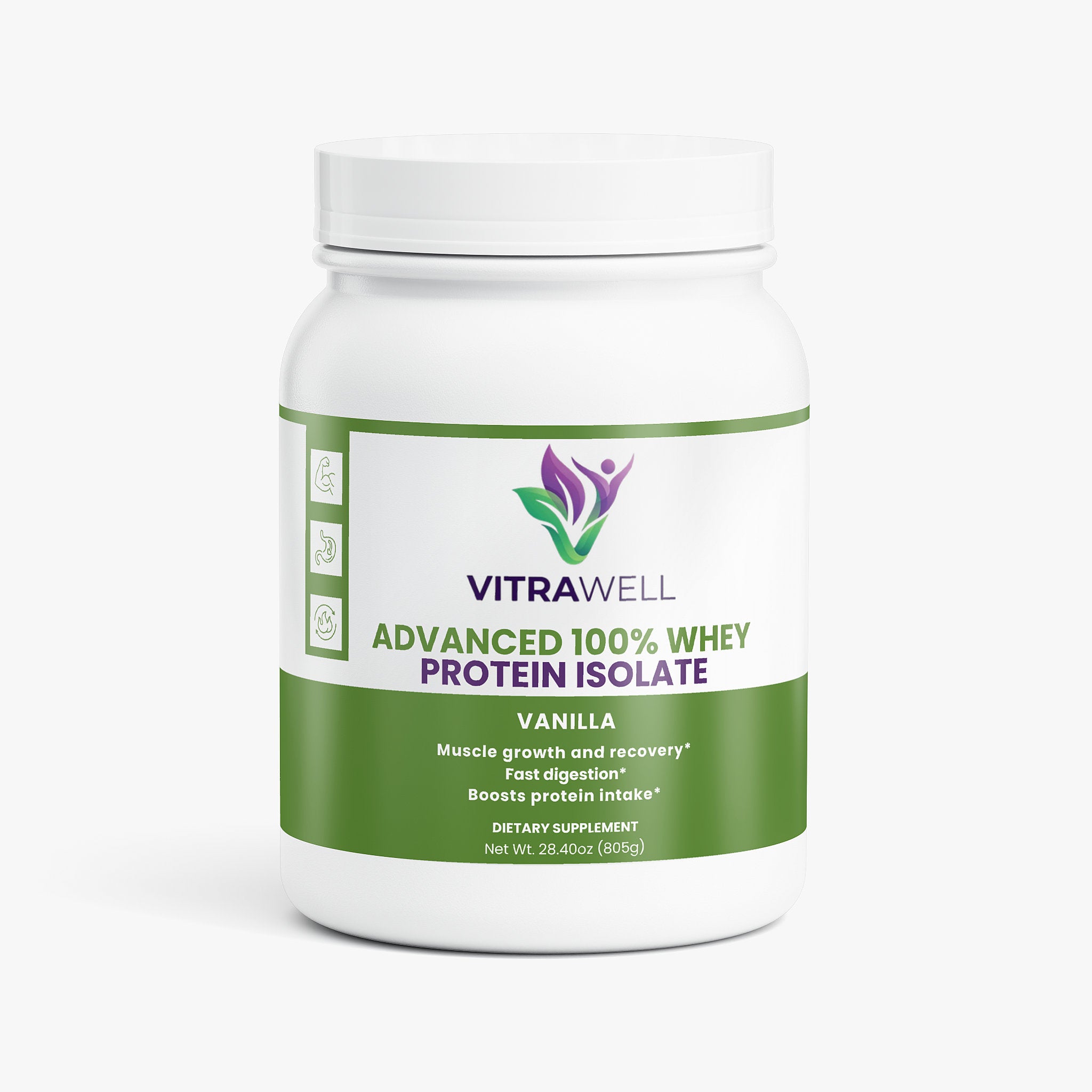 Advanced 100% Whey Protein Isolate (Vanilla)